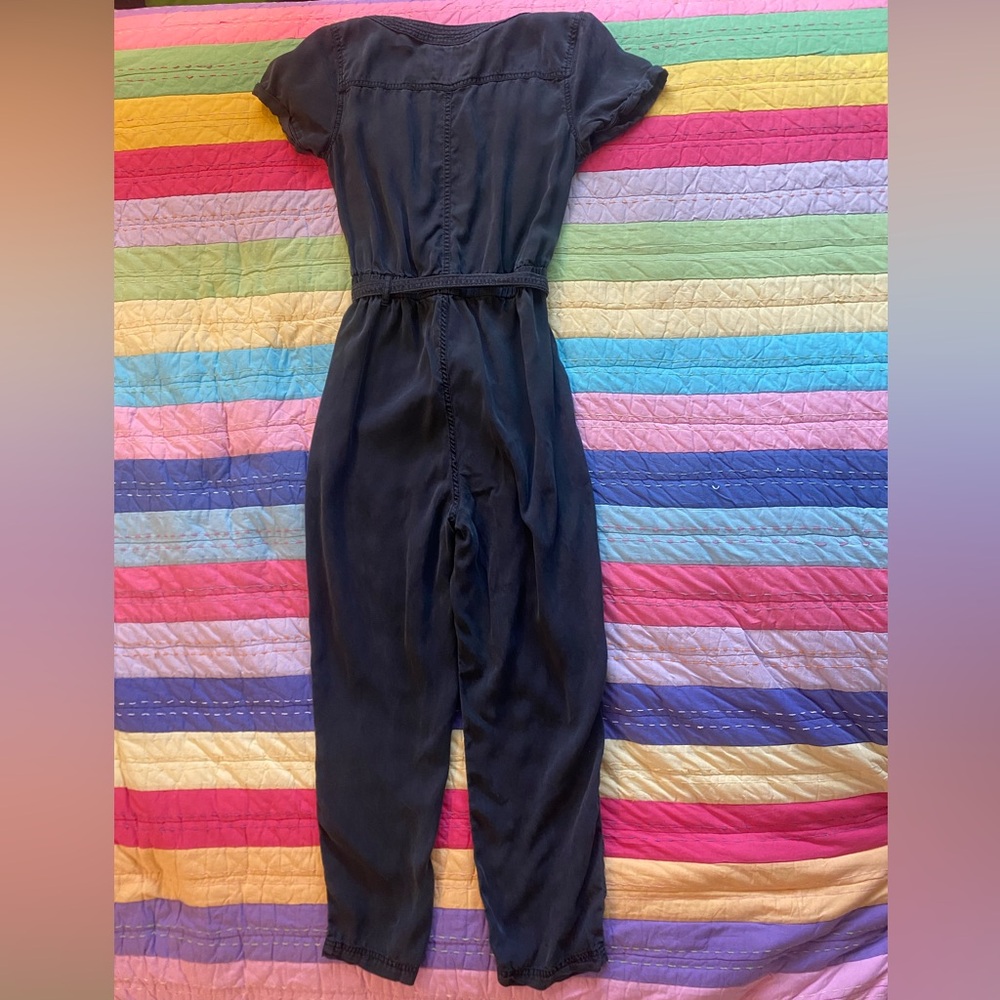 Abercrombie‎ & Fitch Charcoal Ankle Jumpsuit - Picture 4 of 9